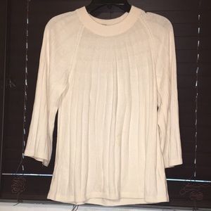 Flare hand sweat shirt